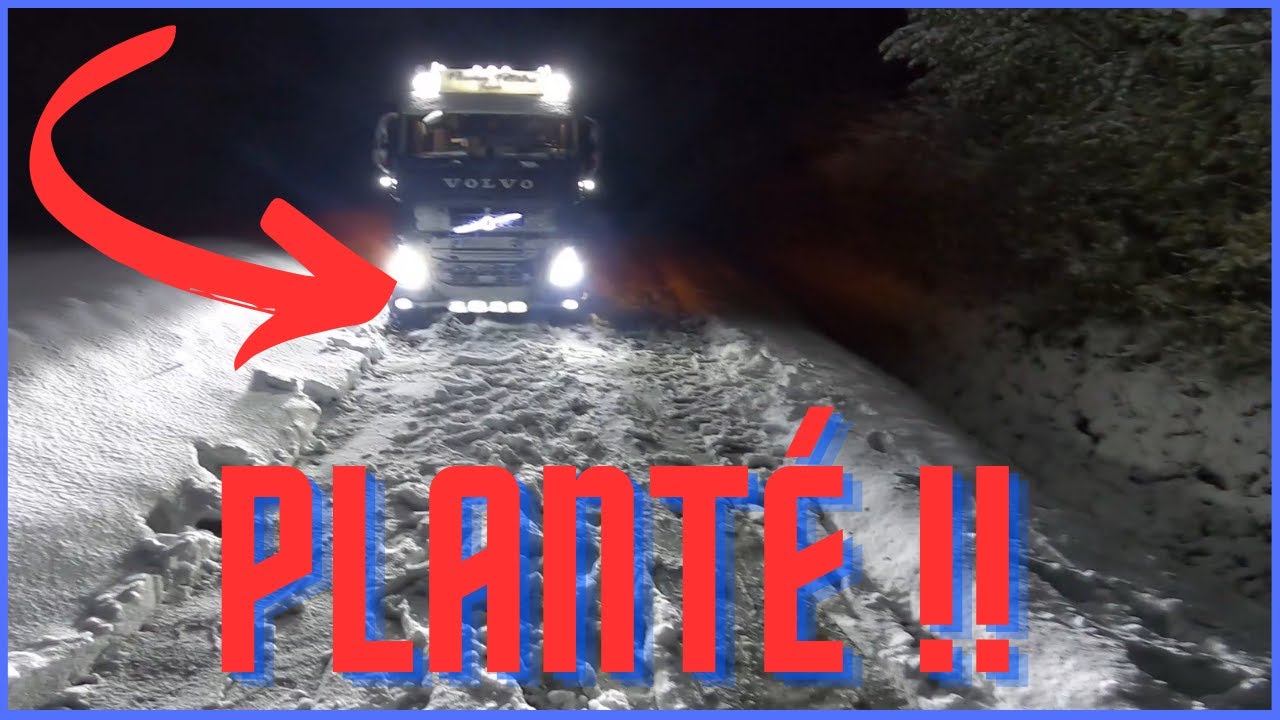 coincé dans la neige pendant 20 heures (mauvaise posture)