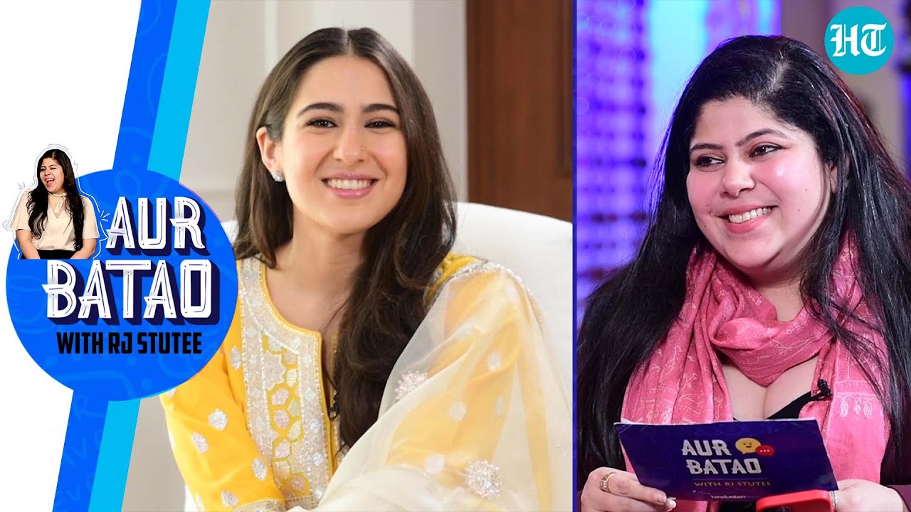 Sara Ali Khan on coping with criticism, friendship with Janhvi Kapoor & Atrangi Re | Aur Batao