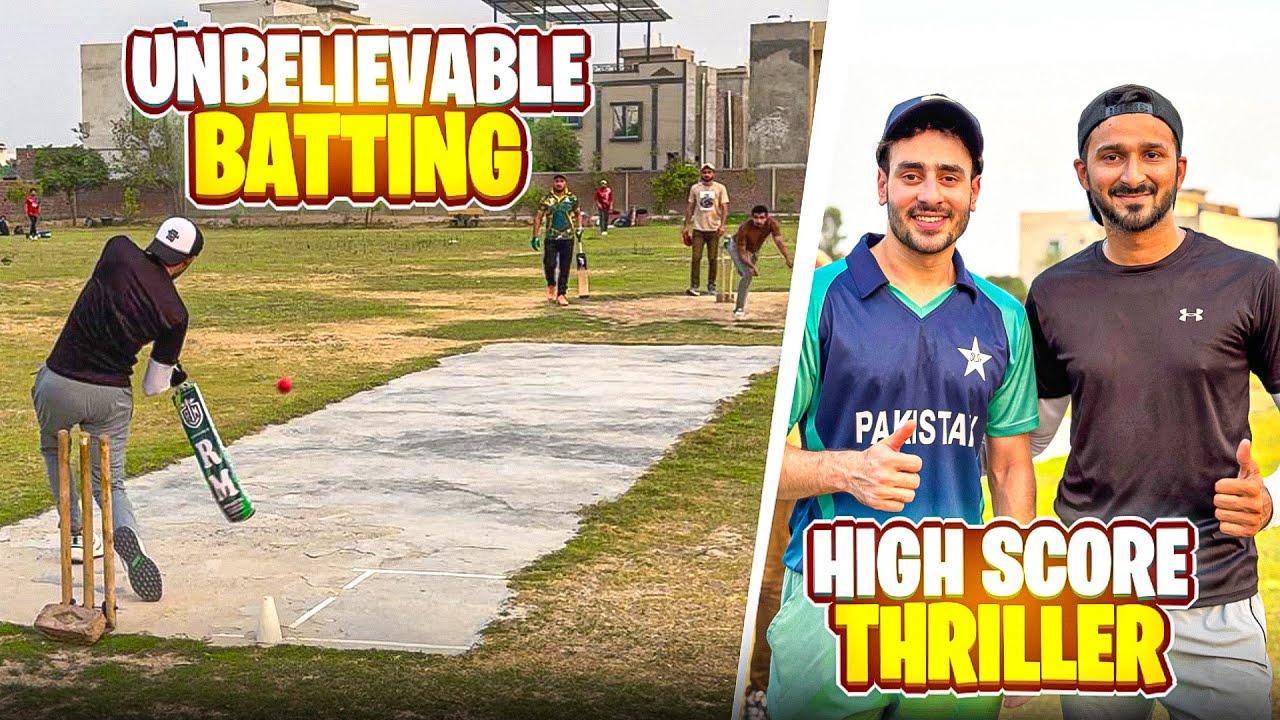High Scoring Thrilling Cricket Match | Unbelievable Chase