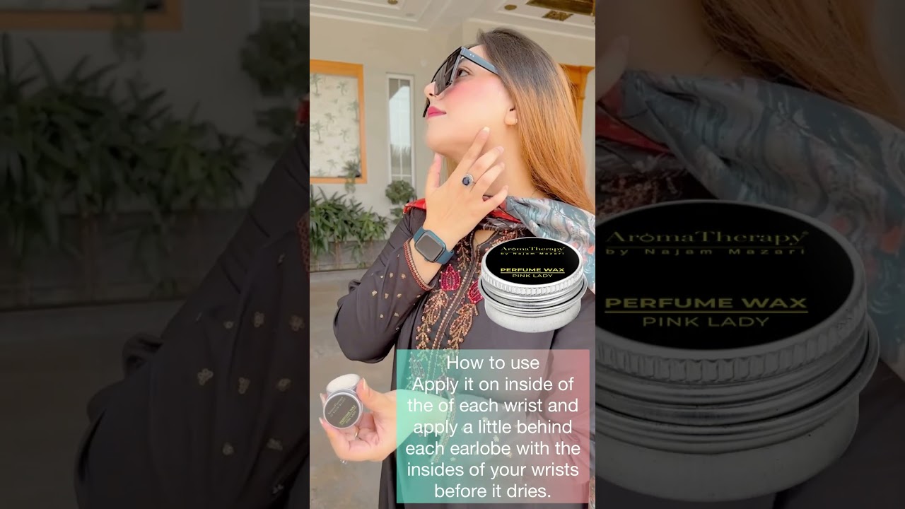 Pink Lady Perfume Wax - Admire Nature's Sweet Fragrance | All Skin Types | Mamas Jan Store