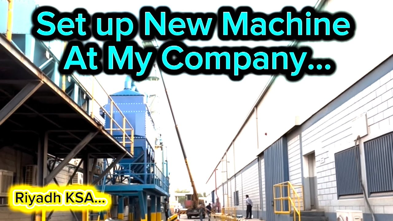 Set up new Machine At my Company...