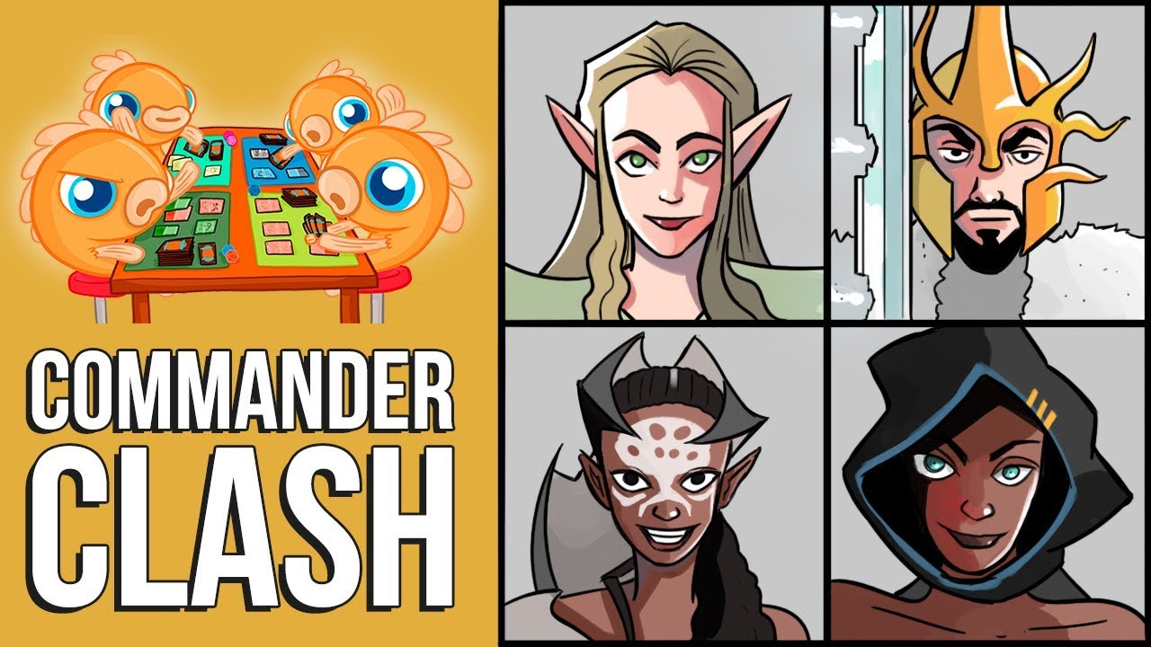 Commander Clash S5 E15: Guilds of Ravnica Part 2! (Emmara vs. Etrata vs. Izoni vs. Tajic)