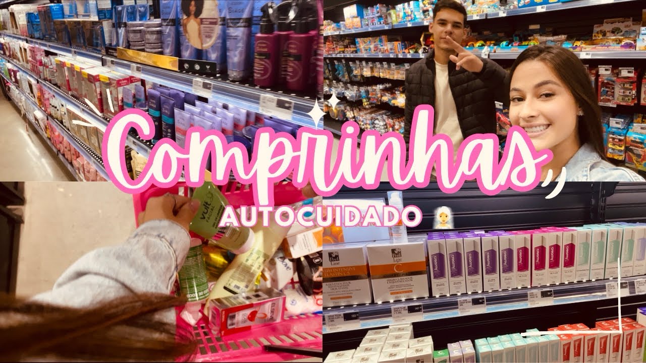 VLOG | COMPRINHAS DE AUTOCUIDADO | skincare, produtos de cabelo✨🎀🛍️🧖‍♀️