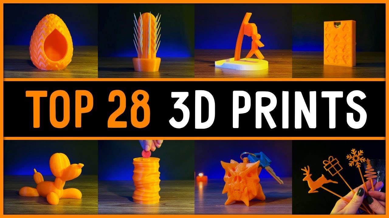 Top 28 Best ORANGE 3D Print