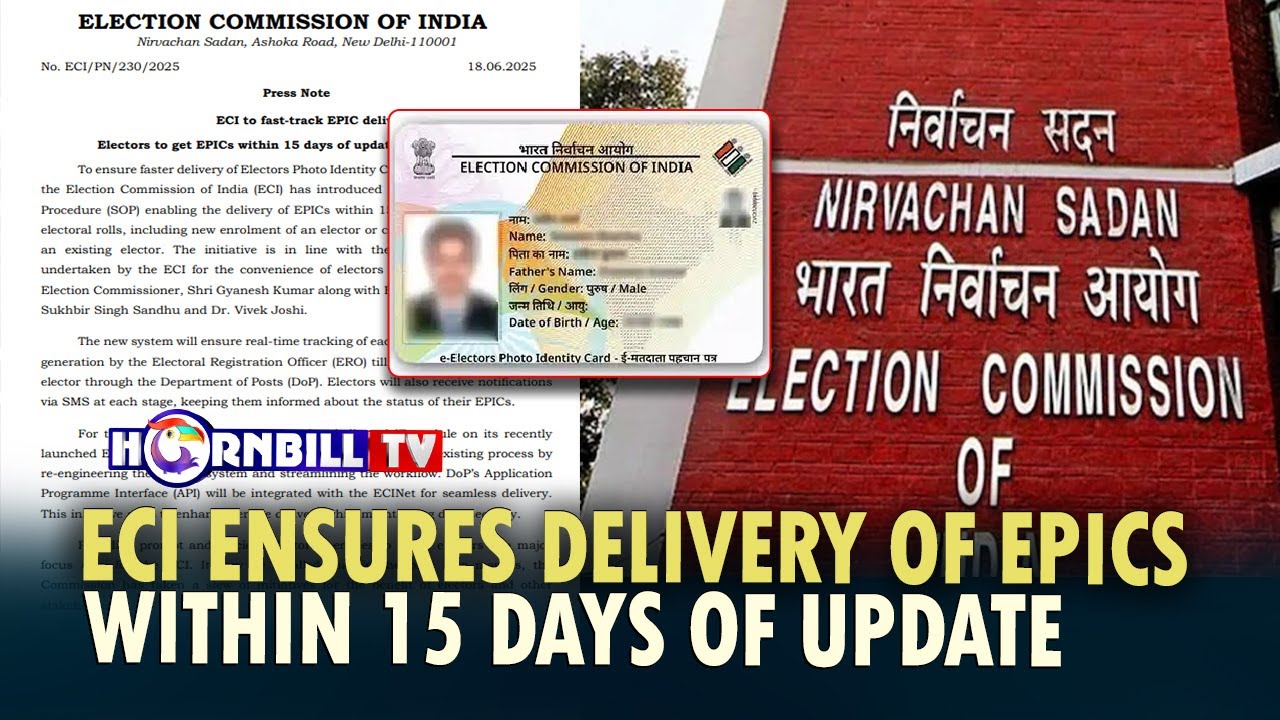 ECI ENSURES DELIVERY OF EPICS WITHIN 15 DAYS OF UPDATE