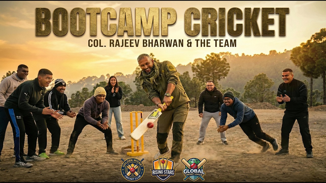 Leadership in Action | Episode 6 : Col Rajeev Bharwan Playing Cricket with Monks | Bharwan Diaries