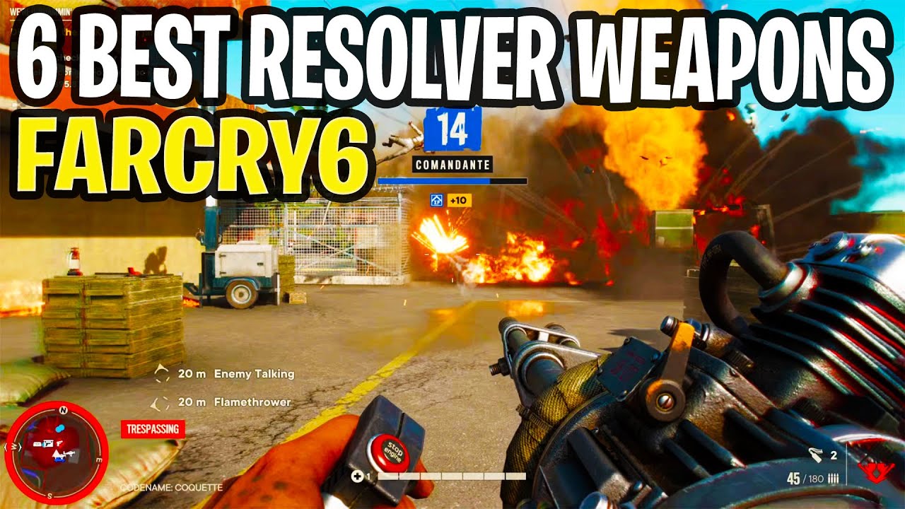 6 Best Resolver Weapons in Far Cry 6 (PS5)