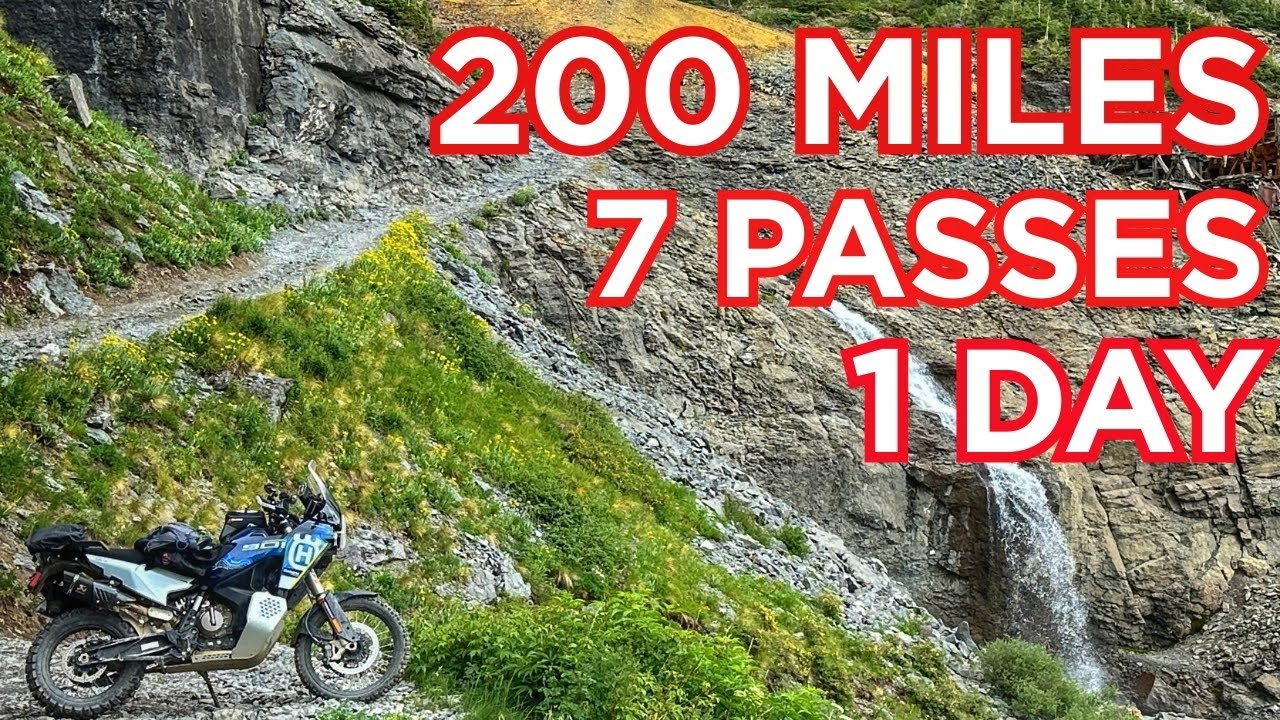 Too Big For Alpine Loop? Riding ADV on Colorado's High Passes