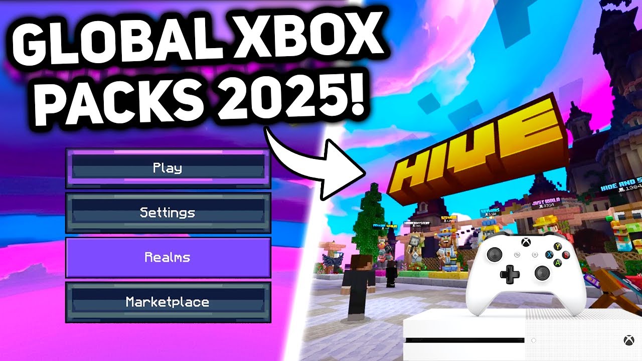 НОВИНКА: как получить пользовательские глобальные пакеты текстур на Minecraft Xbox! Работает на с...