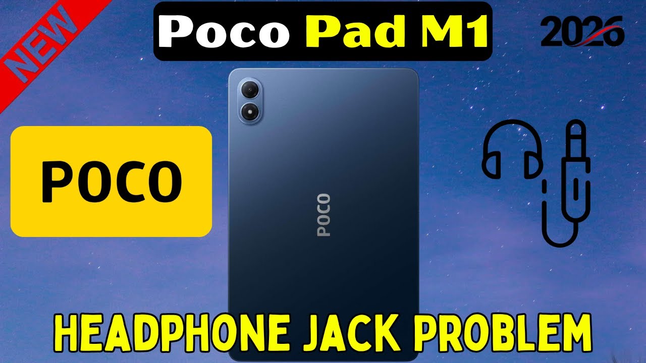 Как исправить проблему с разъемом для наушников на Poco Pad M1 | Проблема с подключением наушнико...
