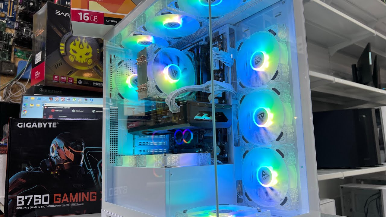 139000₽, Core i7 12700F + RX 7800XT 16Gb, 32Gb DDR5, ssd 1Tb, 850W, 1Stplayer Mi8
