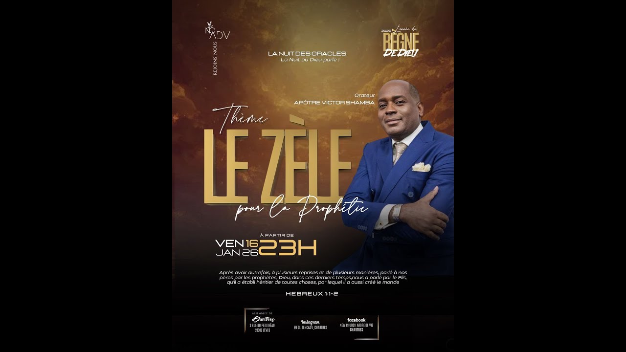 Le zèle pour la prophétie | Apôtre Victor Shamba