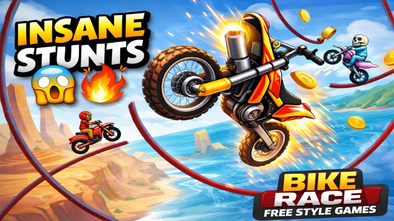 Bike Race: Free Style Games iPad Gameplay 🚴‍♂️ | Crazy Stunts & Fails