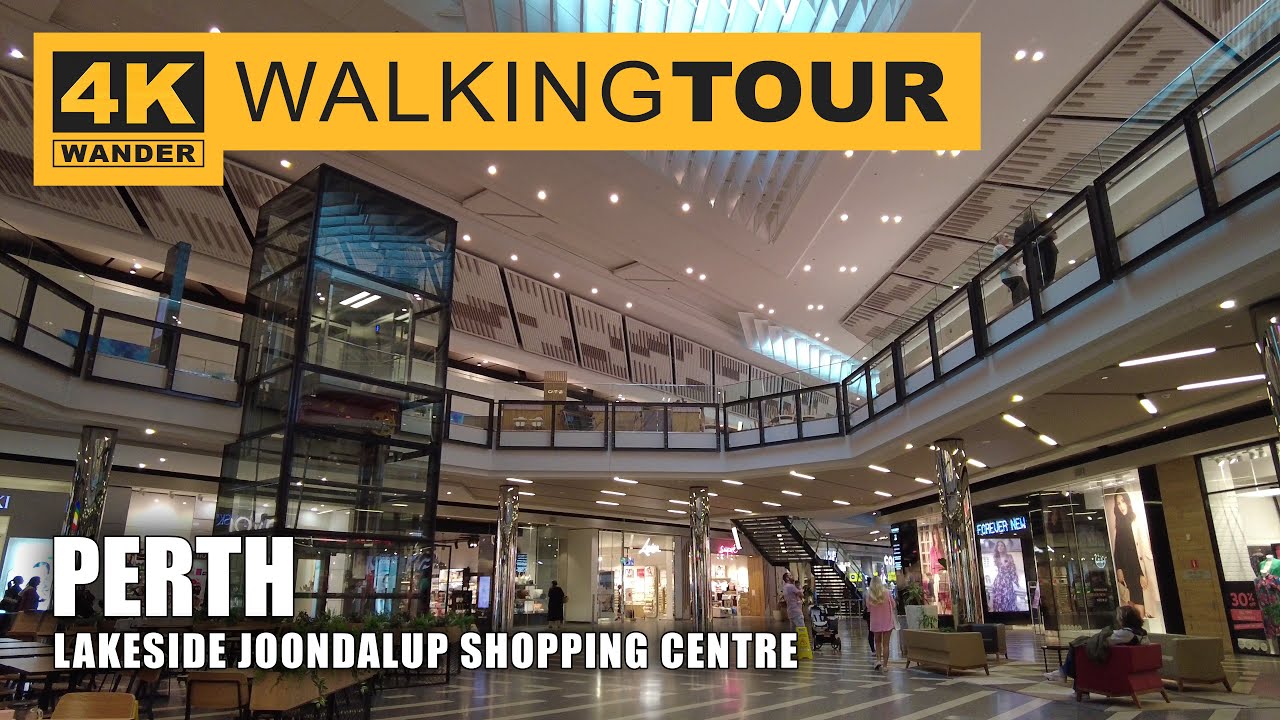 Lakeside Joondalup Shopping Centre Walking Tour in Perth, Australia (4K 60fps)