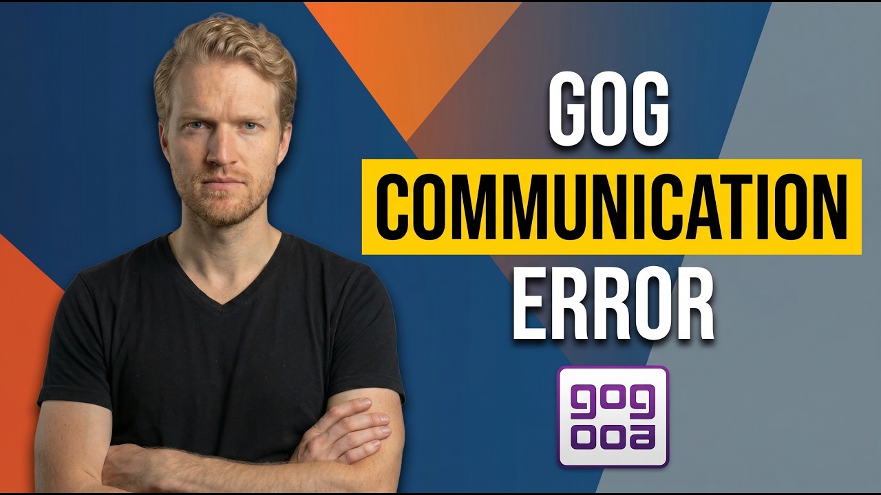 Fix Gog Communication Error [Quick PC Restart Fix]