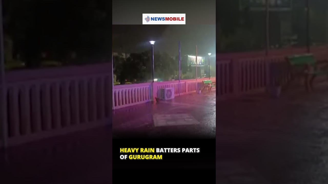 Heavy Rain Batters Parts of Gurugram
