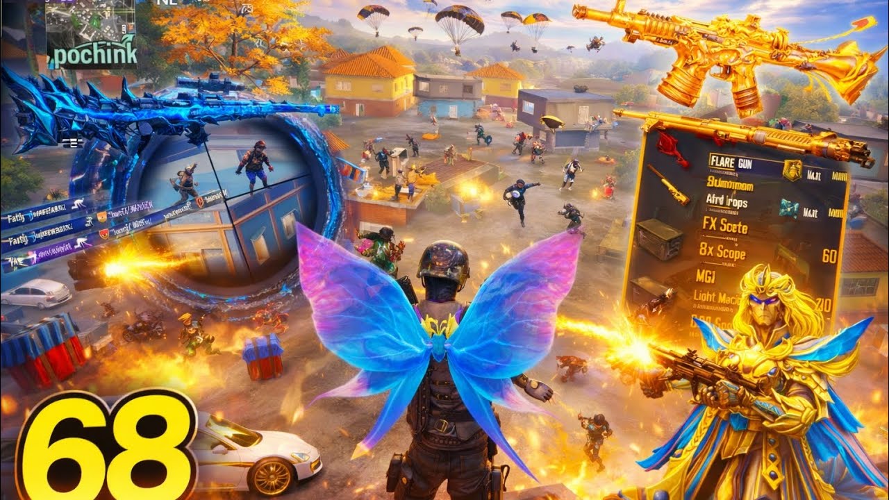 60 Kills NEW BEST LOOT GAMEPLAY with BEST SET PUBG Mobile - BGMI