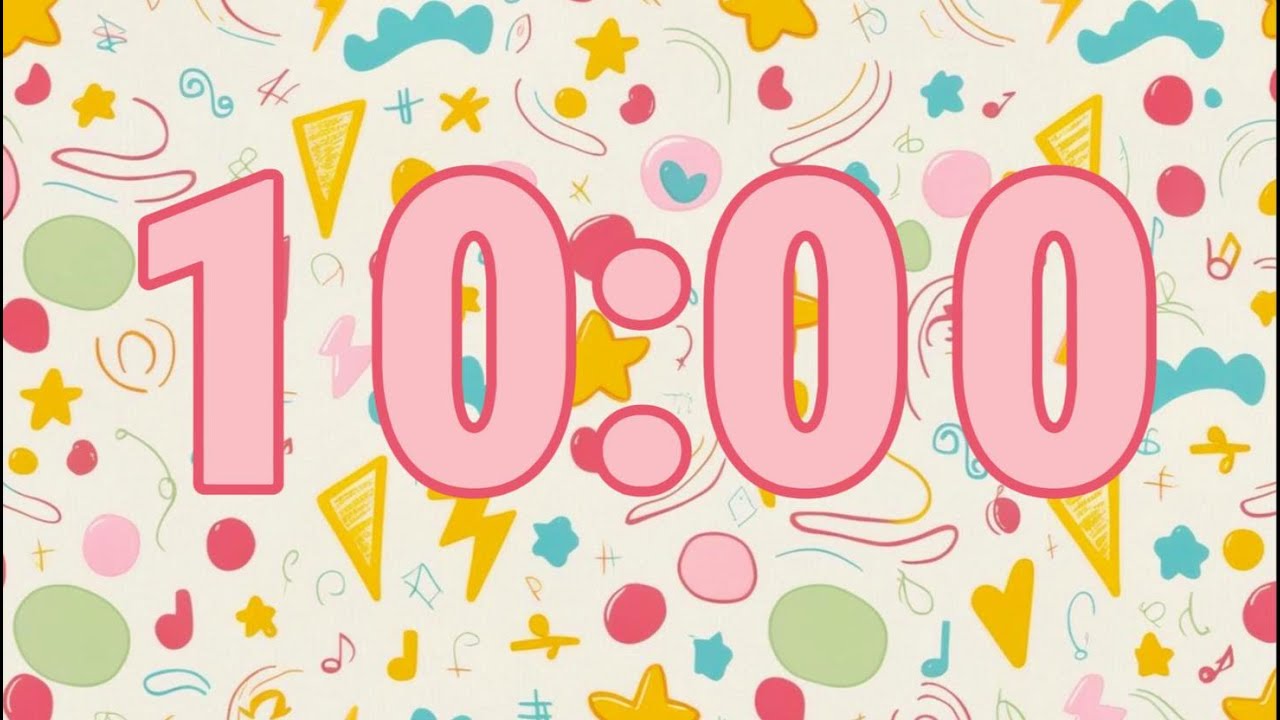 10 Minute Timer with Relaxing LoFi Music