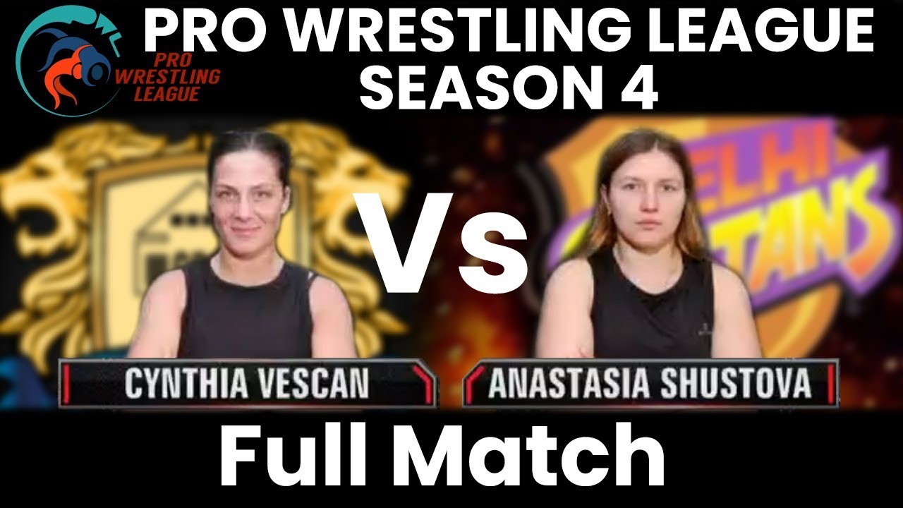 PWL 4 Day 7: Anastasia Shustova vs Cynthia Vescan | Punjab Royals vs Delhi Sultanz | Full Match