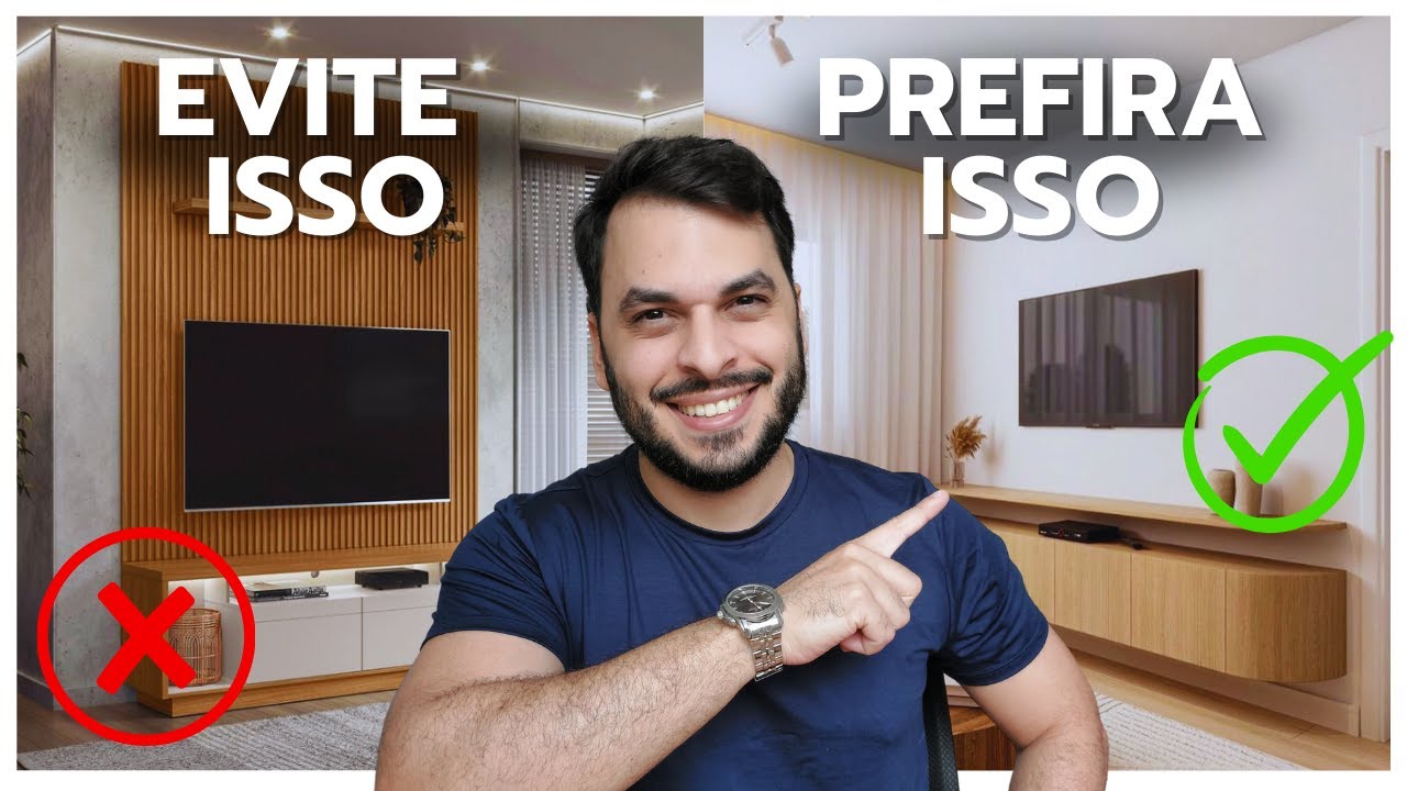 IDEAIS DE DECORAÇÕES Para PAREDE DA TV  | Will Arquitetura