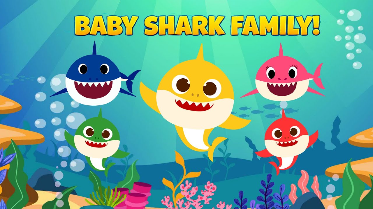 Танец Baby Shark 🦈 | #танецbabyshark для детей | Популярные детские песни и стишки