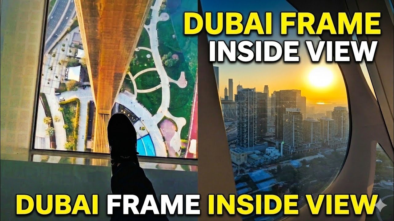 Dubai Frame inside view 
