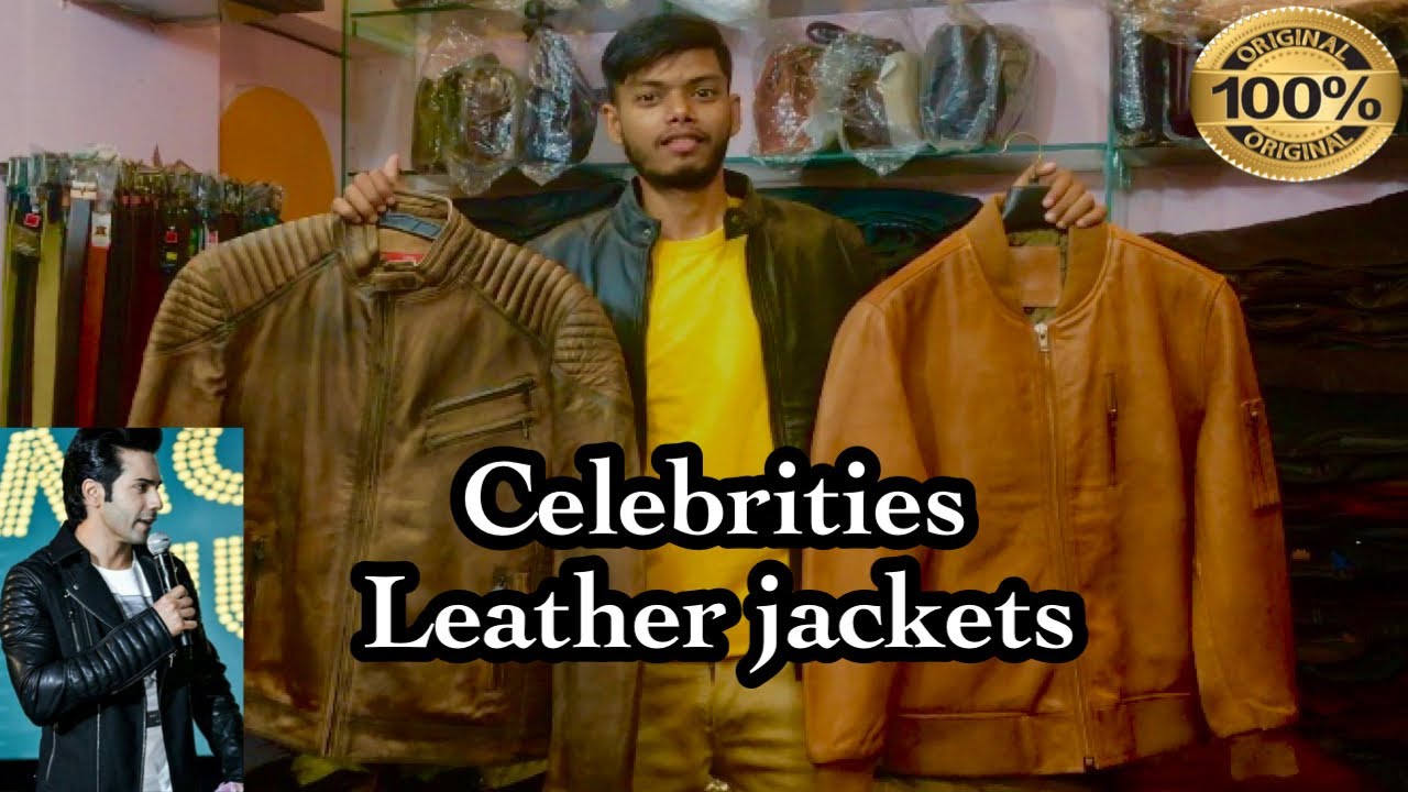 Pure Leather Jacket / Celebrities Leather Jacket / Celebrity Jacket / Celebrity Leather Jacket /