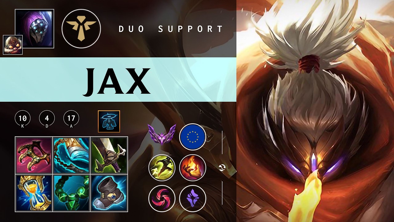 Jax Support vs Milio - EUW Master Patch 26.04