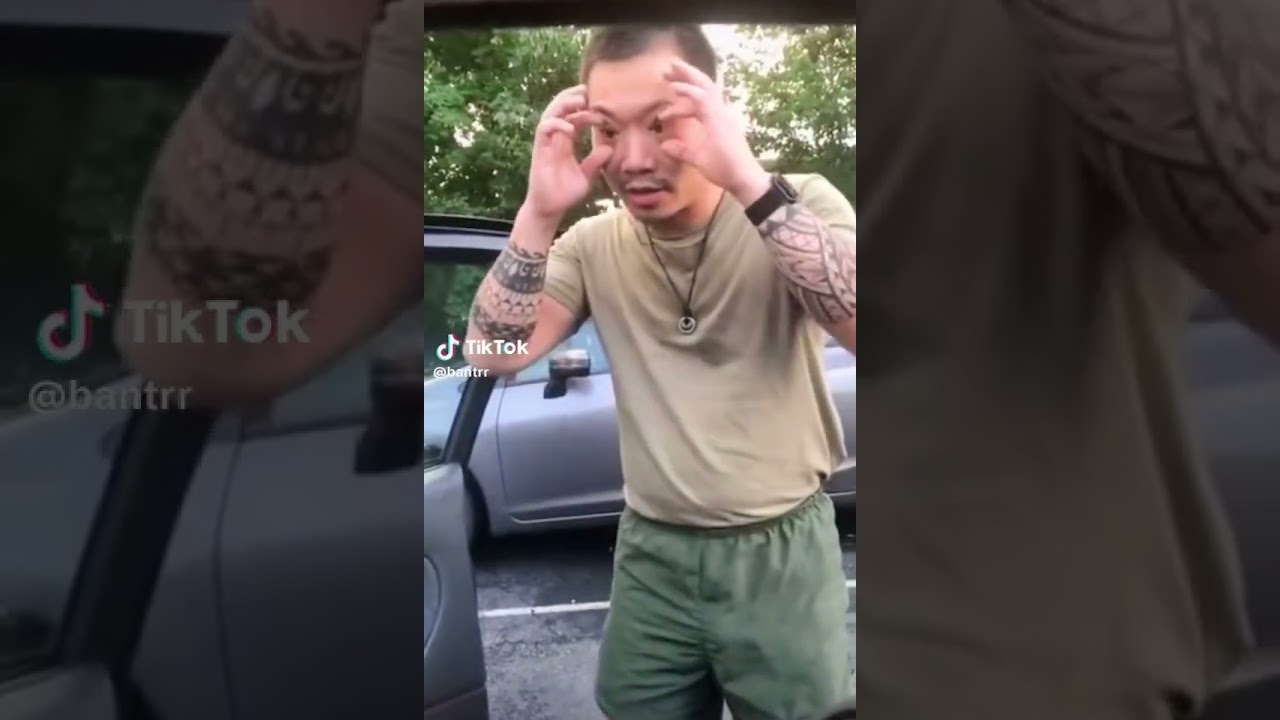 Chinese Guy Impersonating an american