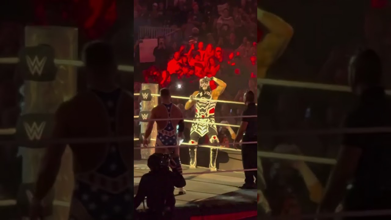 Penta WWE debut in San Jose, California #wwe #penta #zeromiedo