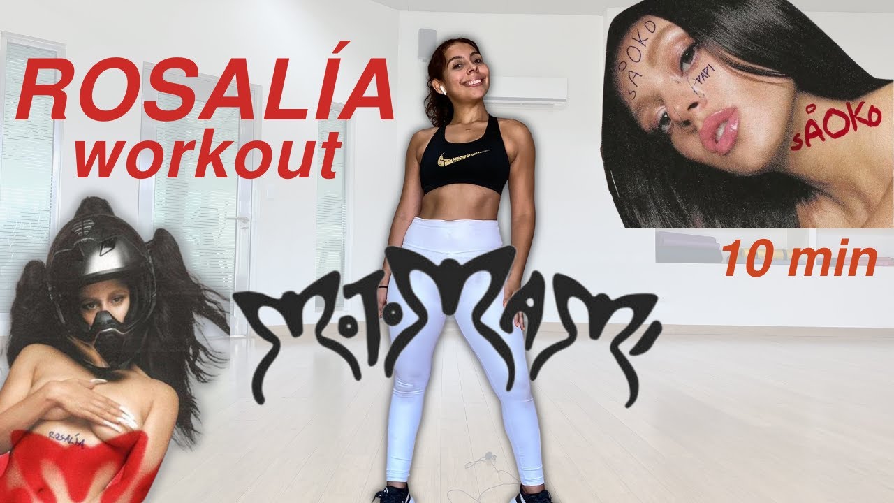 ROSALÍA workout | rutina con MOTOMAMI - DESPECHÁ 🔥|  FULL BODY en CASA! | 10min