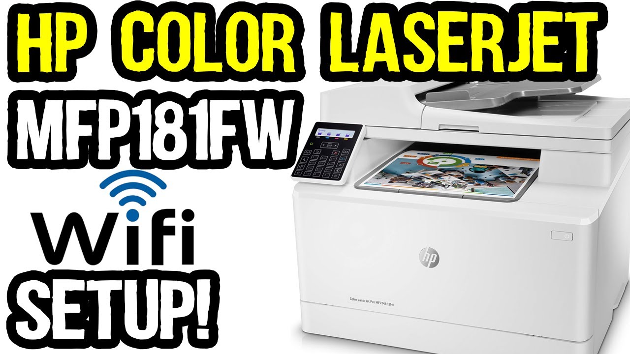 HP Color LaserJet MFP M181 FW with ADF Review, Setup & Mobile Print