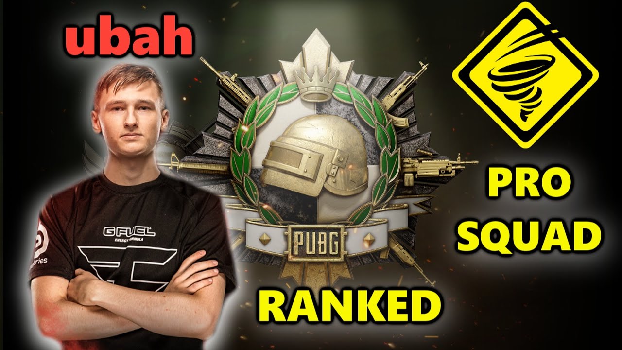 PUBG RANKED - FaZe ubah, Tornado Energy Mellman, alyaGG & The_Deep - PRO SQUAD - Beryl M762 + SLR