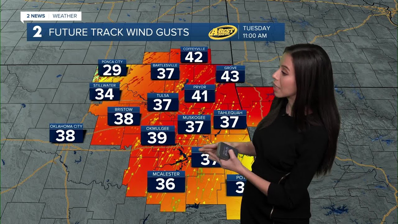 Red Flag Warning For Tuesday