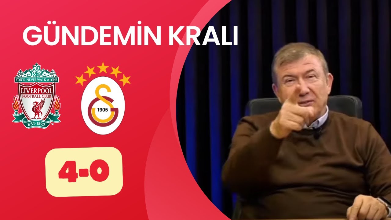 #CANLI GÜNDEMİN KRALI |LİVERPOOL 4-0 GALATASARAY |MAÇ YORUMU.