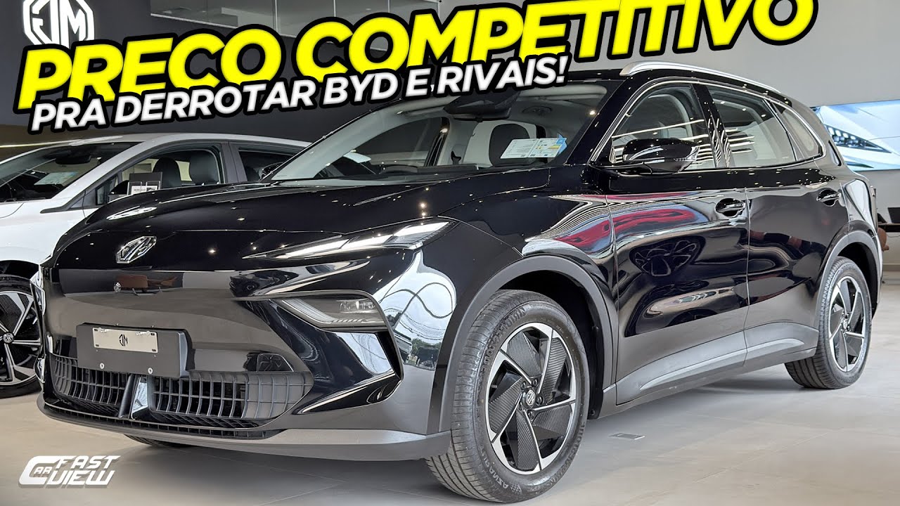 NOVO MG S5 COM 500 KM DE AUTONOMIA É O NOVO PESADELO DO BYD YUAN PLUS, GAC AION V E LEAPMOTOR C10!