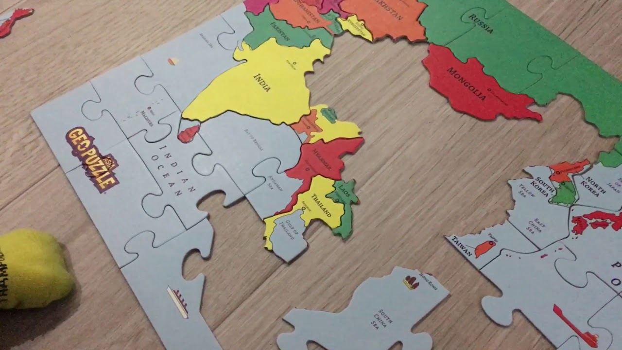 Asia GEO Puzzle💜💙