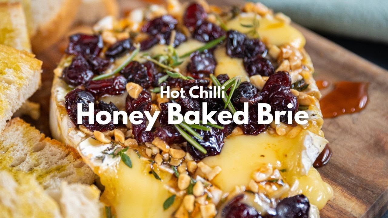 Hot Chilli Honey Baked Brie