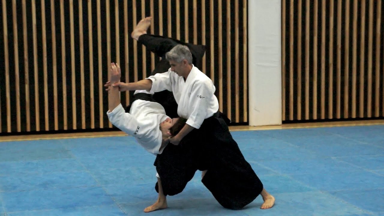 Aikido: Bruno GONZALEZ - working with Jo movements
