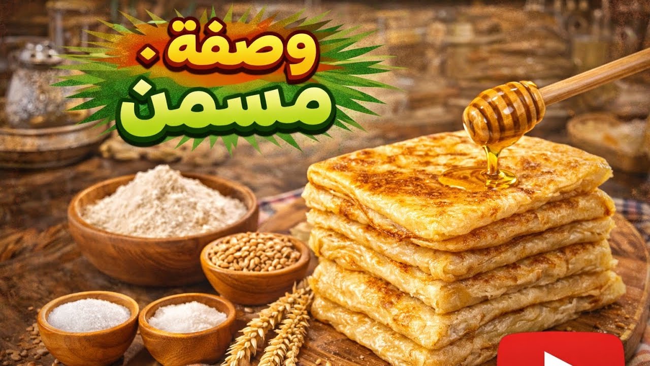 مسمن مورّق ناجح 100٪ 🫓 | طريقة سهلة وسريعة مثل المحلات