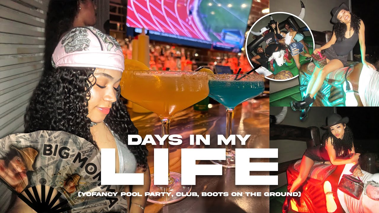 дни в моей жизни: вечеринка у бассейна в стиле yofancy, вечеринка в стиле boots on the ground, сп...