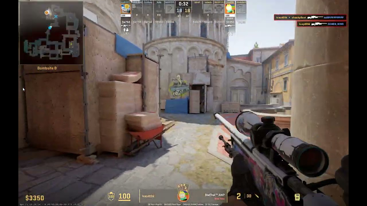 1v4 Clutch in Triple OT