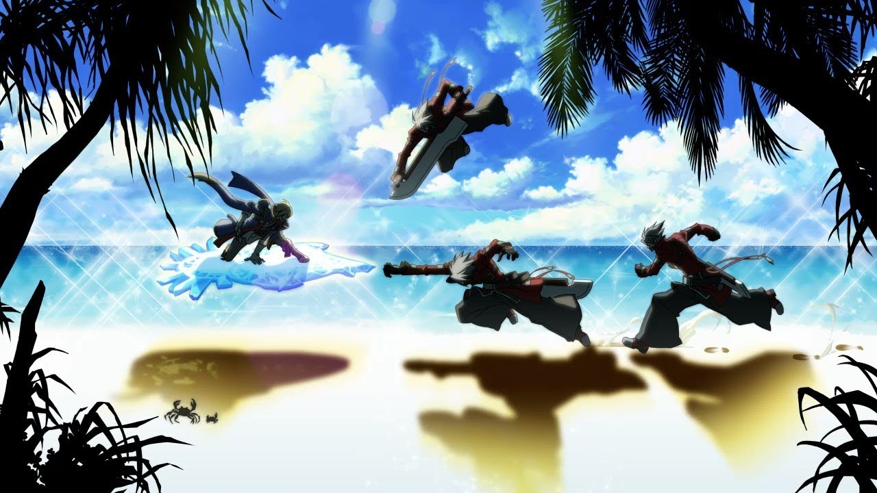 BlazBlue Continuum Shift - Jin's Gag Reel English Dub