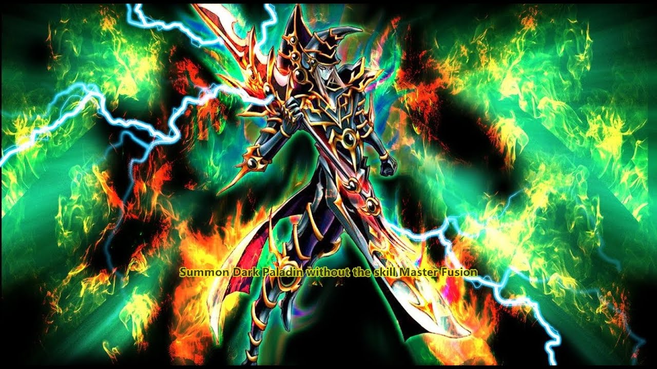 [Yu-Gi-Oh! Duel Links] - Summon Dark Paladin without the skill Master Fusion