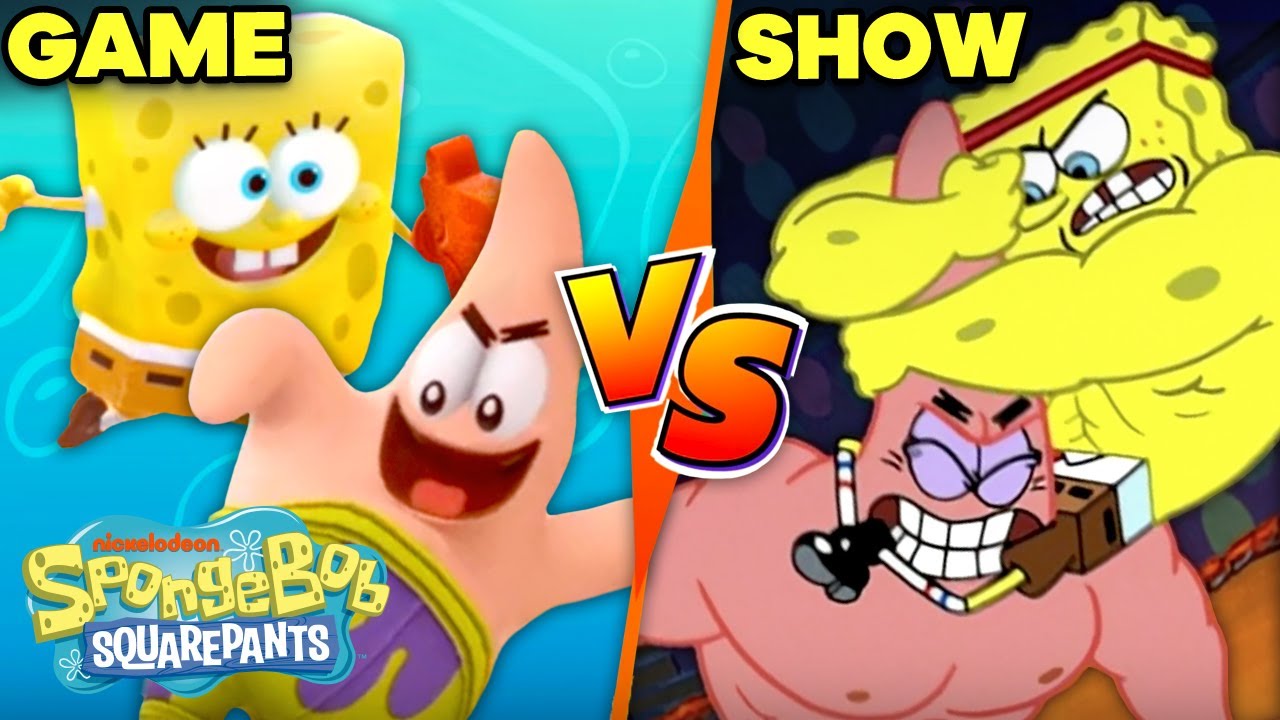 SpongeBob Fights Recreated in Nickelodeon All-Star Brawl! 🥊 | SpongeBob