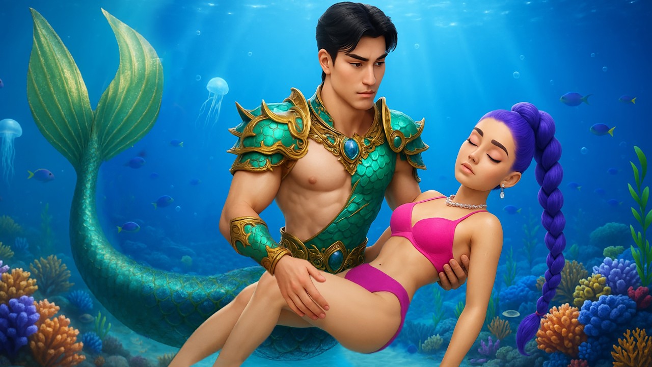 Rescuing Mermaid RUMI From Saja Boys's Conspiracy - 