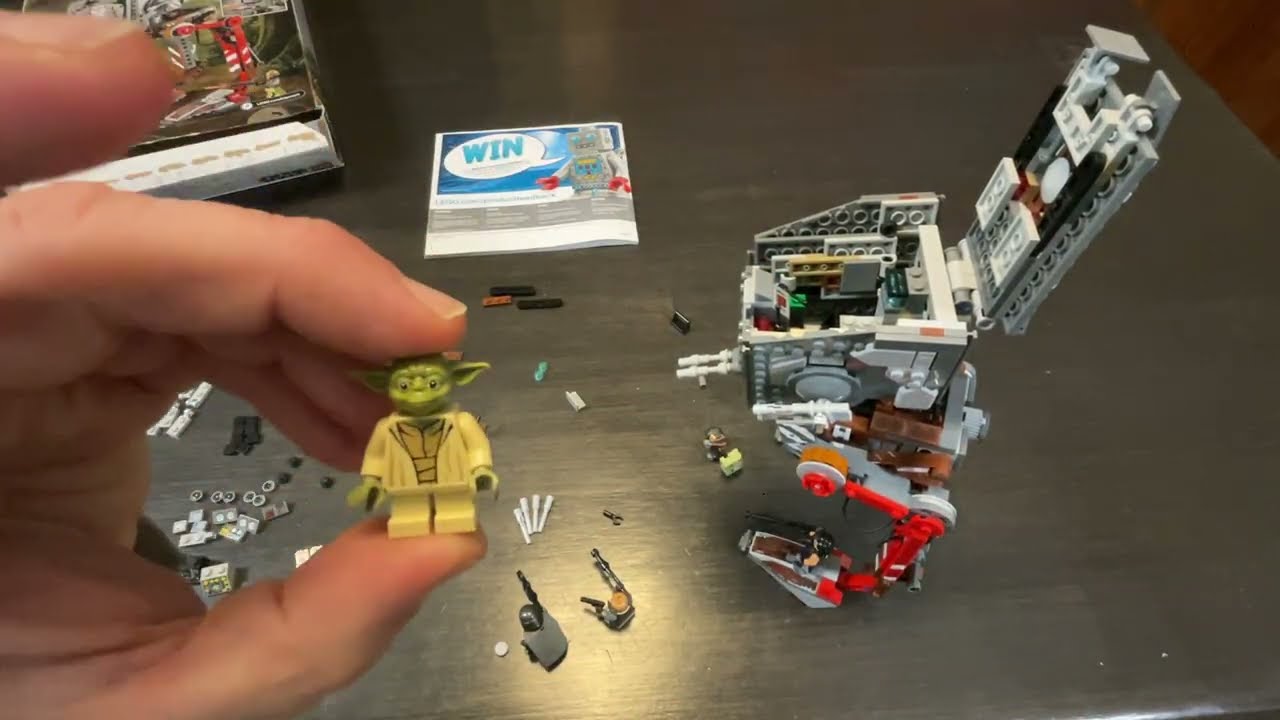 Запасные части для LEGO Star Wars AT-ST. Ошибка доставки с eBay - все исправлено.