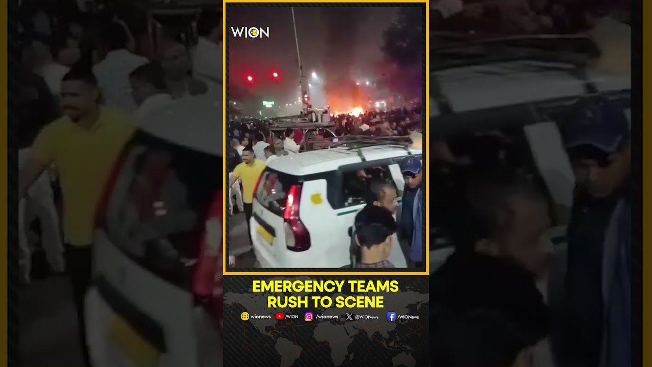 Delhi Blast Near Red Fort: Massive Explosion Rocks Red Fort Metro Station | WION