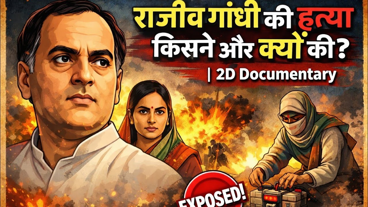 “Rajiv Gandhi Hatya Kand | 2D Animated Documentary”