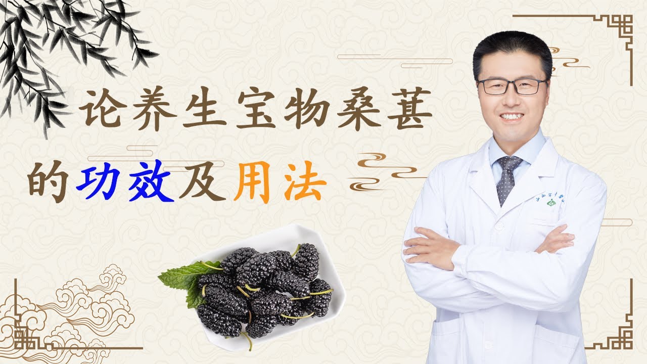 论养生宝物桑葚的功效与用法｜【老安谈健康】